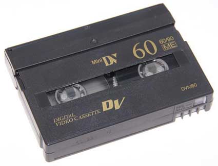 Numerisation de cassettes Mini-DV et DV CAM sur DVD Video ou