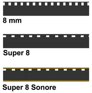 Transfert film 8 et super 8 