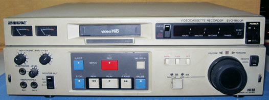 Numerisation de cassettes Video8, HI8, 8mm --> DVD Vidéo